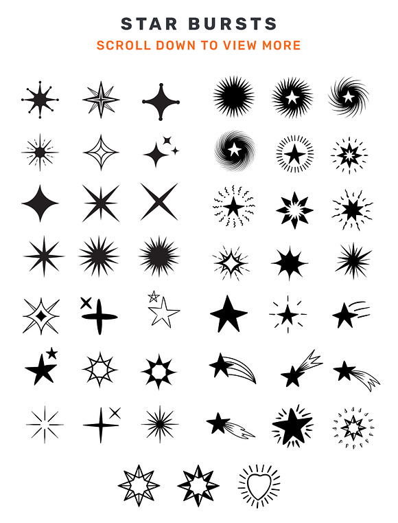 Vector Sunbursts, Starbursts & More in Illustrations - product preview 3