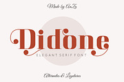 Didone Serif Elegant Font