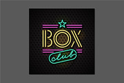 Vector logo for boxing club