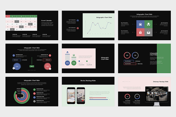 Cilea : Annual Report Keynote in Keynote Templates - product preview 10