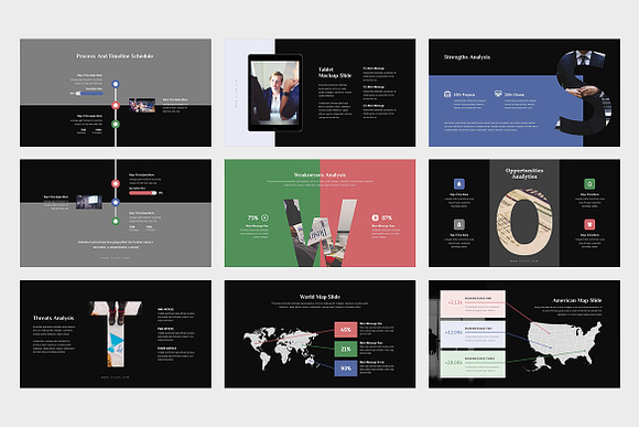 Cilea : Annual Report Keynote in Keynote Templates - product preview 11