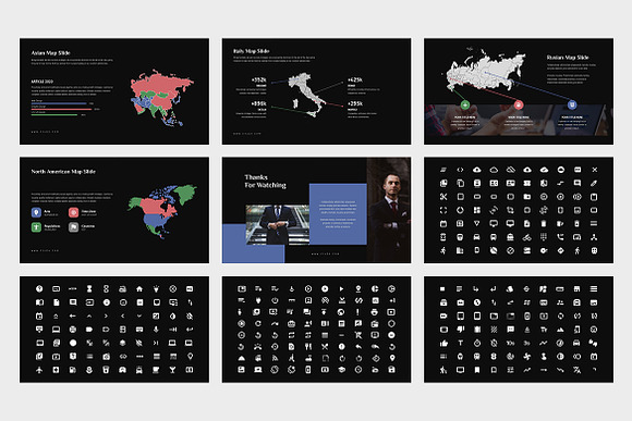 Cilea : Annual Report Keynote in Keynote Templates - product preview 12