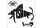 Fishing Logo - vector stock