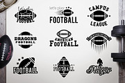 9 Football League Logos & Labels