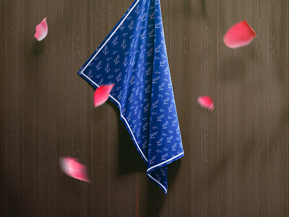 Hanging Fabric Mockup in Print Mockups - product preview 3
