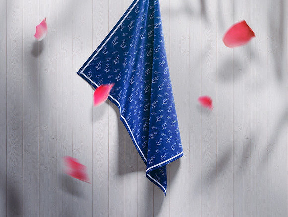 Hanging Fabric Mockup in Print Mockups - product preview 5