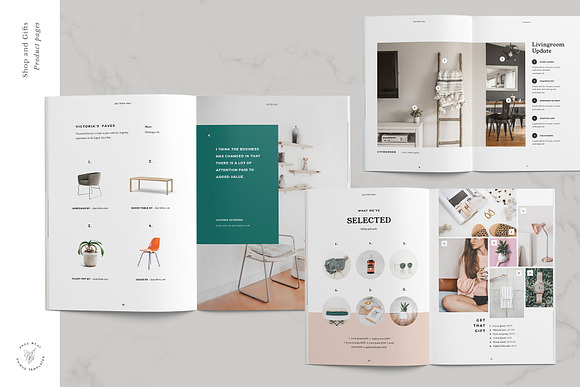 Saunter • Lifestyle Magazine in Magazine Templates - product preview 2