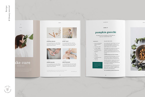 Saunter • Lifestyle Magazine in Magazine Templates - product preview 6