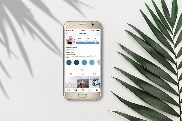 Ocean Blue Instagram Highlight Icons in Summer Icons - product preview 3