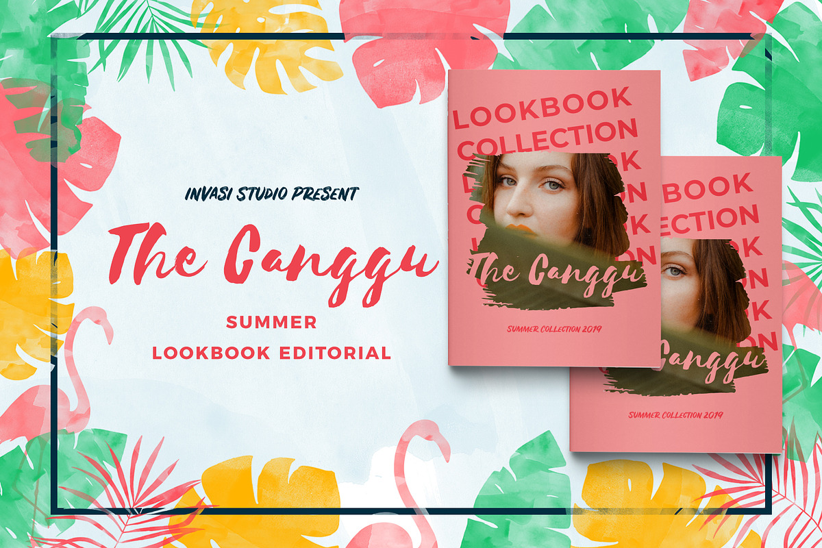 CANGGU-Tropical Lookbook Editorial in Magazine Templates - product preview 8