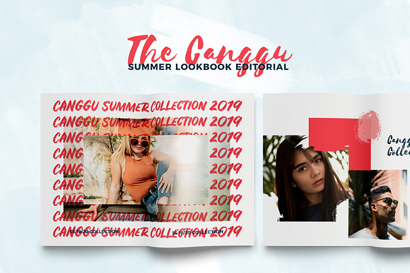 CANGGU-Tropical Lookbook Editorial in Magazine Templates - product preview 5