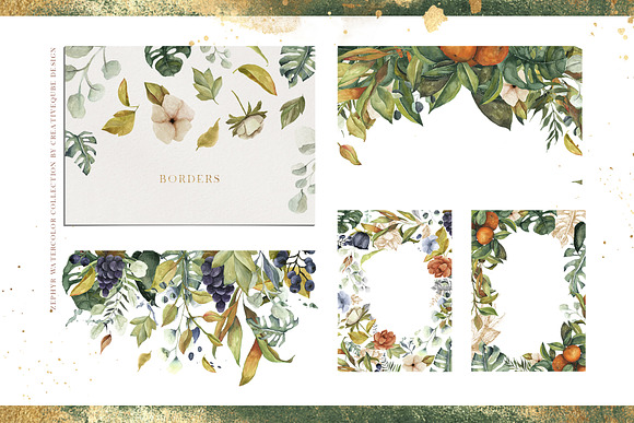 Zephyr Watercolor Collection in Illustrations - product preview 20