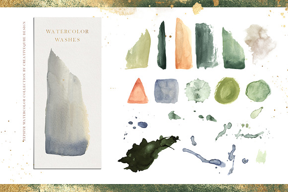 Zephyr Watercolor Collection in Illustrations - product preview 26