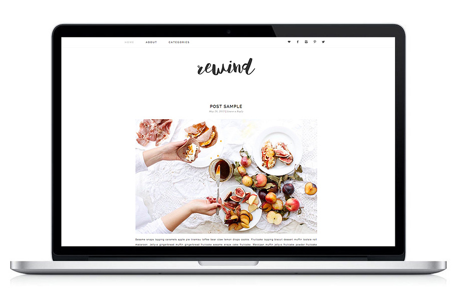 Responsive WP Theme - Rewind in WordPress Blog Themes - product preview 8