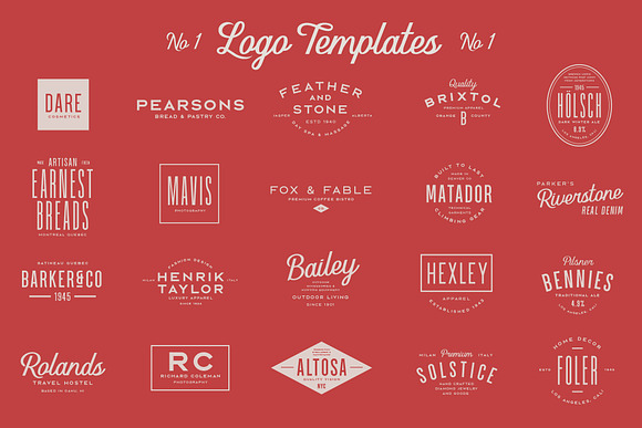Riverstone Font & Logo Template Pack in Sans-Serif Fonts - product preview 2