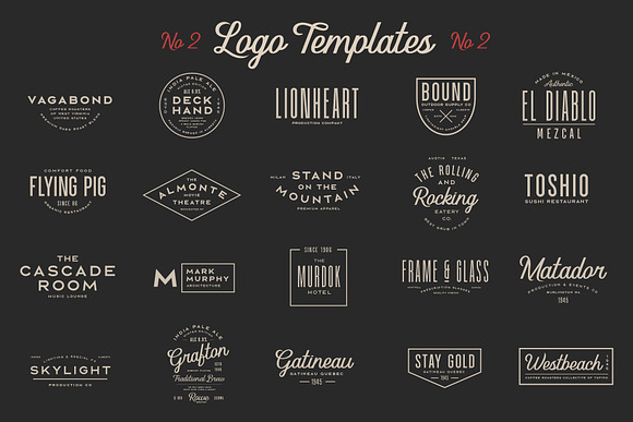 Riverstone Font & Logo Template Pack in Sans-Serif Fonts - product preview 3