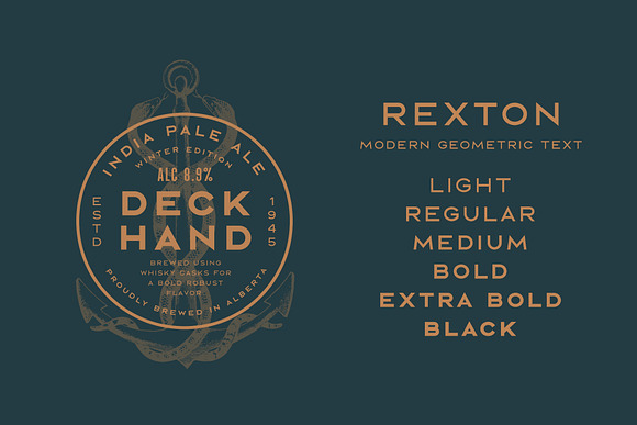 Riverstone Font & Logo Template Pack in Sans-Serif Fonts - product preview 7