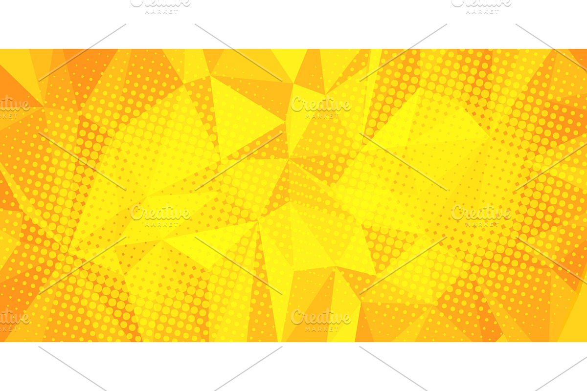 yellow triangle background in Textures - product preview 8