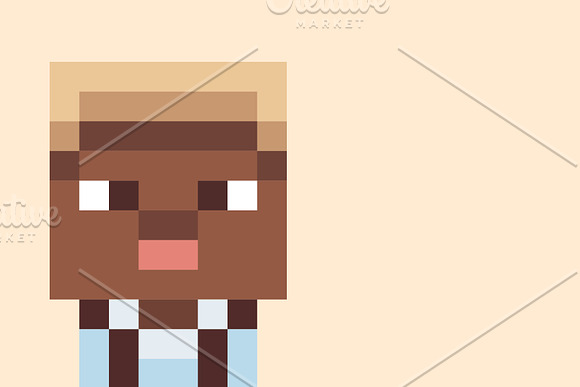 8 Bit Characters in Illustrations - product preview 2