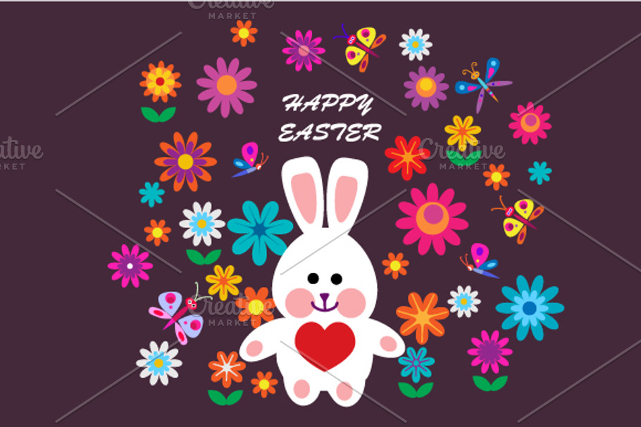 Happy easter cards, set of 2 in Illustrations - product preview 8
