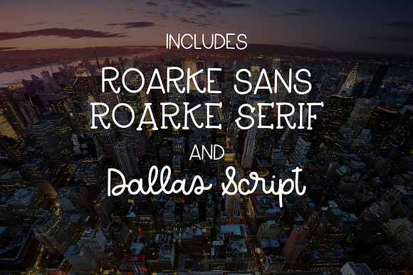Dallas + Roarke Font Duo in Display Fonts - product preview 1