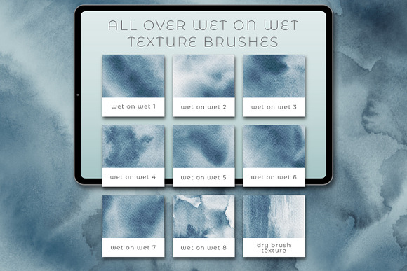 EVERYTHING WATERCOLOUR for Procreate in Add-Ons - product preview 11