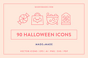 Line Icons – Halloween