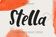 Stella: A Handlettered Font