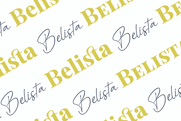Belista - Font Combination in Display Fonts - product preview 3