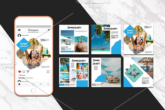 Instagram Banner For Travell  V11 in Instagram Templates - product preview 2