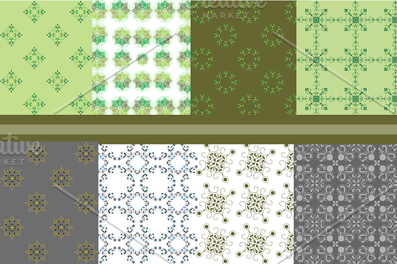 Derriey Vignettes Vector Pattern in Patterns - product preview 1