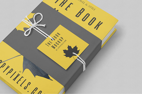 Customizable Hard Cover Book Mockups in Branding Mockups - product preview 1