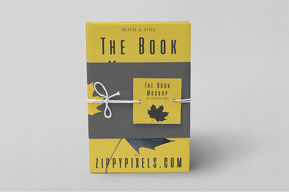 Customizable Hard Cover Book Mockups in Branding Mockups - product preview 3