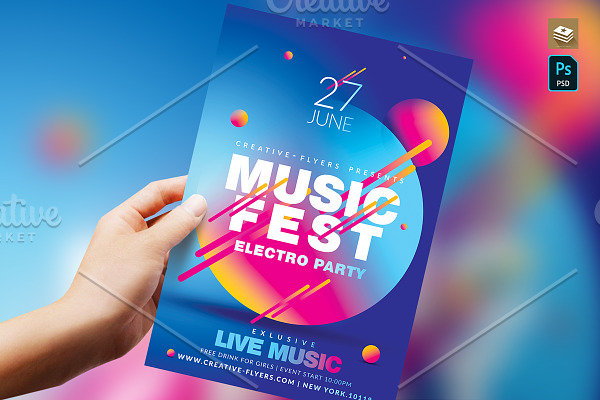 Music Festival Flyer and Posters
