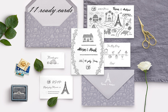 Wedding map creator in Illustrations - product preview 9