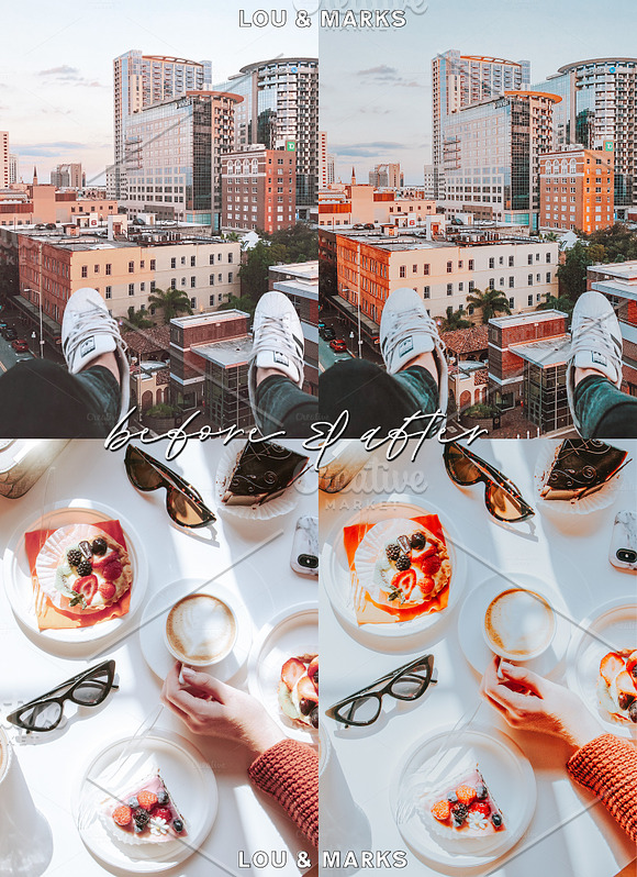 Vibrant Blogger Lightroom Presets in Add-Ons - product preview 2