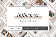 Influencer Pinterest Templates