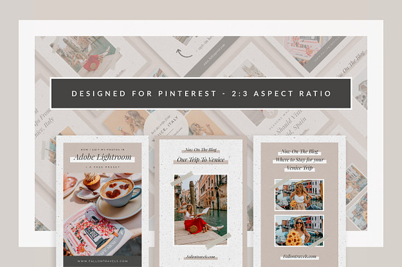 Influencer Pinterest Templates in Pinterest Templates - product preview 6