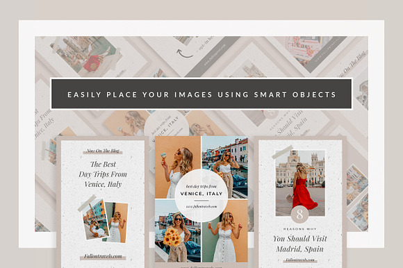 Influencer Pinterest Templates in Pinterest Templates - product preview 7