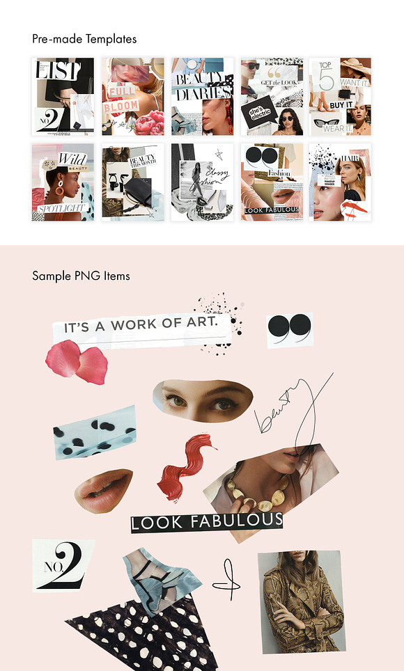 Fashion Collage Creator Kit II in Objects - product preview 2