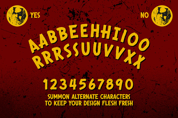 Bloody Bill Typeface in Scary Fonts - product preview 3