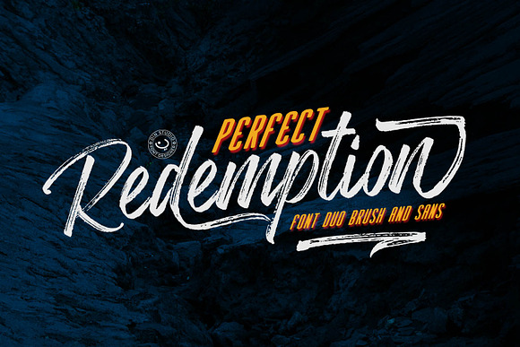 Perfect Redemption - Font Duo+Extras in Blackletter Fonts - product preview 13