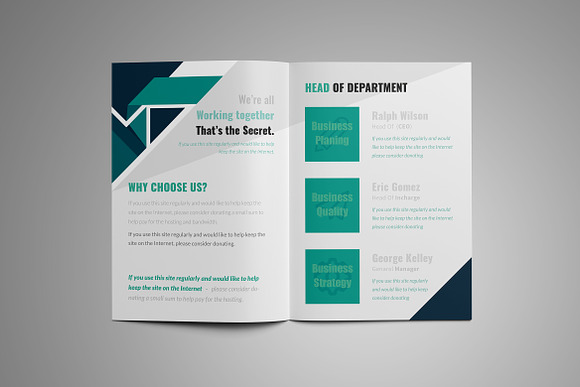 Creative Bi-fold Brochure in Brochure Templates - product preview 1