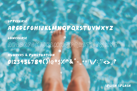 Splish Splash! | Playful Sans Serif in Display Fonts - product preview 2