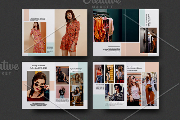 Fashion Lookbook / Magazine v876 in Brochure Templates - product preview 3