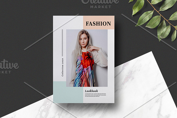 Fashion Lookbook / Magazine v876 in Brochure Templates - product preview 5