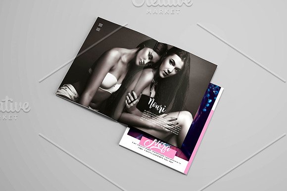Fashion Magazine InDesign Layout in Magazine Templates - product preview 1