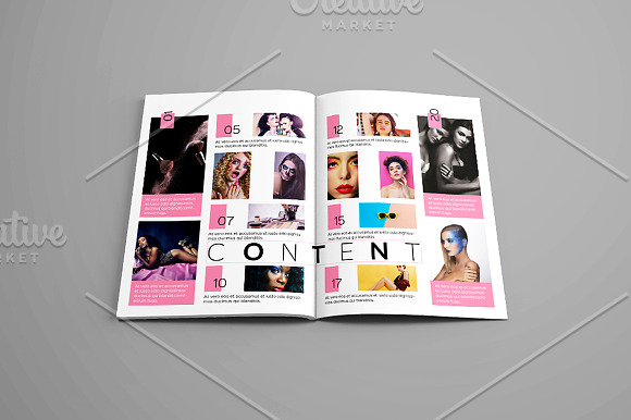Fashion Magazine InDesign Layout in Magazine Templates - product preview 2
