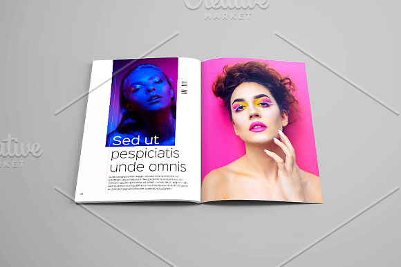 Fashion Magazine InDesign Layout in Magazine Templates - product preview 3