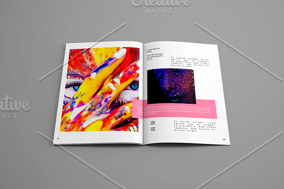 Fashion Magazine InDesign Layout in Magazine Templates - product preview 4